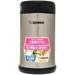ZOJIRUSHI. Пищевой термоконтейнер 0.75 л стальной. (SW-FCE75XA)