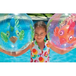 Intex.М'яч Акваріум, 2 кольори(рожевий, блакитний), в коробці(58031)