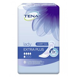 Tena. Урологічні прокладення Tena Lady Extra Plus InstaDry 8 шт(592887)