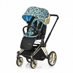Cybex. Коляска прогулочна Priam Lux Seat by Jeremy Scott Cherub Blue-Blue(4058511263014)