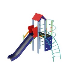 Kidigo. Дитячий комплекс Маяк, висота гірки 1,5 м(11274)