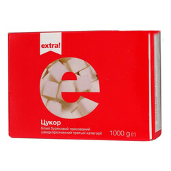Extra! Сахар Extra! прессованный быстрорастворимый 1000г (4824034051380)