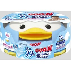 Goo.N Серветки вологі для немовлят(пластик-бокс), 70 шт.(733401)