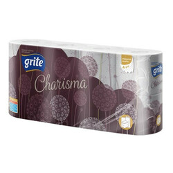 Grite. Бумага туалетная Charisma  8 шт*уп (4770023348828)