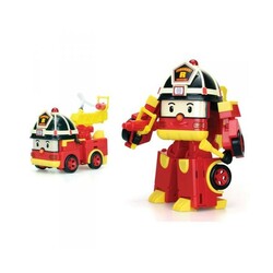 Robocar. Мега-трансформер "Рой" с сиреной и подсветкой,25см (83284)