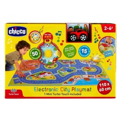 Chicco.  Килимок електронне "Місто"(8058664104406)