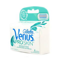 Venus. Картрідж для гоління Proskin Для чутливої шкіри 4 шт-уп   (7702018456482)