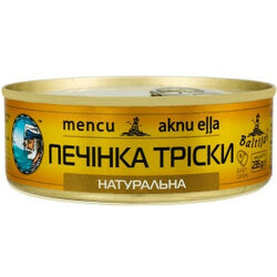 Baltijas. Печень трески натуральная №3 235гр(4820062442862)