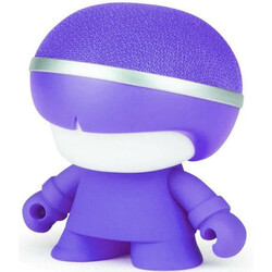 Xoopar. Акуст. система XOOPAR - Mini XBOY (7,5 cm, фиол., c Bluetooth, зарядн.USB-каб, LED-подсв., р