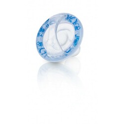 Nuby. Пустышка Вишенка 0мес+, с естественным движением соска , 0+ мес.(силикон) (5757SAC)