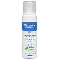 Mustela. Пенка-шампунь для новорожденных, 150 мл (3504105034405)