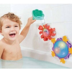 Little Tikes. Игровой набор - МЕРЦАЮЩИЙ ОКЕАН (2 водяные мельницы, чашечка, для игры в ванной) (6380