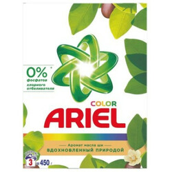 Ariel. Порошок для прання аромат олії ши автомат 450г(8001090962027)