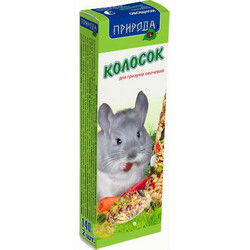 Природа. Корм для грызунов Колосок овощной 140г(400517)