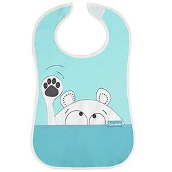 Badabulle. Слинявчик Ведмедик, блакитний(3661276152885)