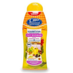 Сто рецептів краси. Шампунь Реп'ях масло-шипов-шелк 380мл( 8714100716083)