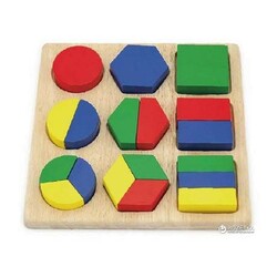 Viga Toys. Набор для обучения Viga Toys Фигуры пазл (6934510585730)