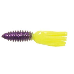 Big Bite Baitst. Силикон  Slab Tube 1.75" Purple Glit-Opqe Chart (1838.01.22)