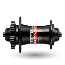 Messingschlager. Втулка передня Novatec Disk 4 IN 1, 32отв, 198гр, 20мм, чорна(887539000875)