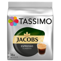 Jacobs. Кава в капсулах Tassimo "Espresso Classico"(8711000500552)