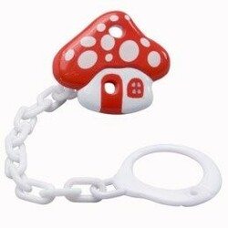 BabyOno. Утримувач для пустушки "Мухомор"(073)