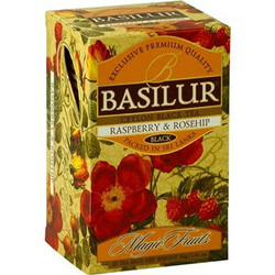 Basilur. Чай чорний Basilur Magic Fruits малина-шипшина 20*2г-уп(4792252001084)