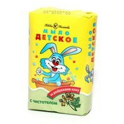 Невская косметика.Мило дитяче з чистотілом 90г(4600697101583)
