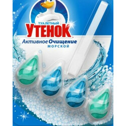 Туалетне Каченя. Засіб для унітазу Морської підвісний 38г(5000204028607)