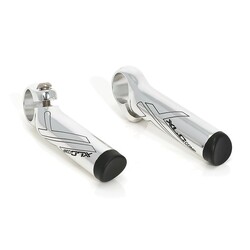 XLC. Ріжки BE - A12, 90 мм, срібний(4032191794198)