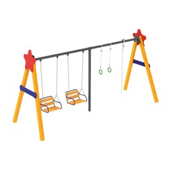 Kidigo. Качеля Віола база дерево(12204)