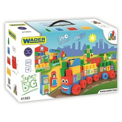 Wader. Конструктор Wader Middle Blocks Супер большой 140 элементов (41583)