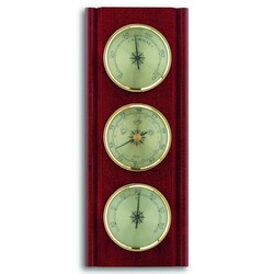 TFA . Метеостанция , красное дерево, 70х70х70 мм, 270х110 мм (20100204)