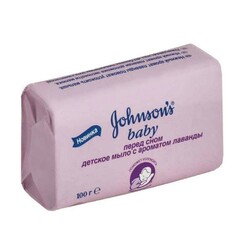 Johnson's Baby. Мыло Johnsons Лаванда, 100 г. (256635)