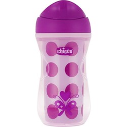 Chicco. Поильник-непроливайка Active Cup від 14 місяців 200 мл Рожевий(2900990759811)