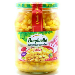 Bonduelle. Кукуруза Gold нежная 530гр (3083680960106)