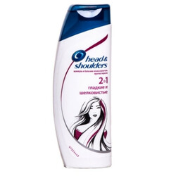 Head & Shoulders. Шампунь 2в1 Гладкі і шовковисті 200мл(5000174029444)