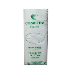 Comserv. Пакет фасовка 10*27  1000 шт-уп  (0250002108390)