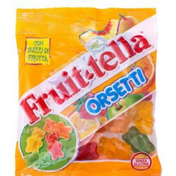 Fruittella. Мармелад жевательный Orsetti 90 гр(8000735303867)