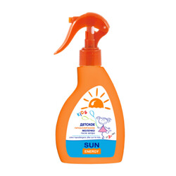 SUN ENERGY. Гіпоалергенне молочко після загару(з тригером) 200 мл(922640)