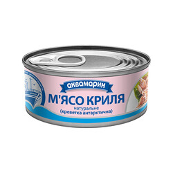 Аквамарин. Мясо криля натуральное, 100 г(9865060031088)