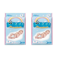 Mimzi. Підгузники Mimzi S(3-6 кг) 2х84 шт(800067-2)