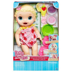 Hasbro. Лялька Hasbro Baby Alive Малятко Лілі з снеками, 30 см(C2697)