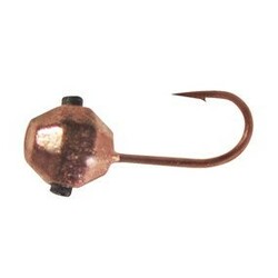 Shark. Блешня вольфрамова Крупнограненная дробинка 0,27г диам. 3,0 мм гачок D18 гальваніка ц:мед