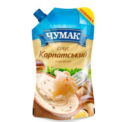 Чумак. Соус "Карпатский с грибами" д/п с дозатором 200 гр. (4820156762319)
