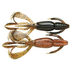 Keitech . Силікон Crazy Flapper 2.8"(8 шт.упак) ц:438 green pumpkin fire(1551.04.33)