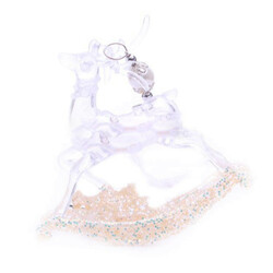 Прикраса новорічна Олень 11*11 см(0250011124787)