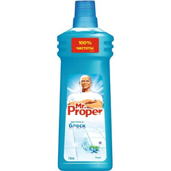 Mr.Proper. Средство моющее универсальное Mr.Proper Океан 500 мл (5413149071131