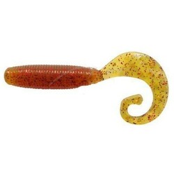 Reins . Силікон FAT G TAIL GRUB 3" 566 Motor Oil Red Flake 12шт(1552.02.95)