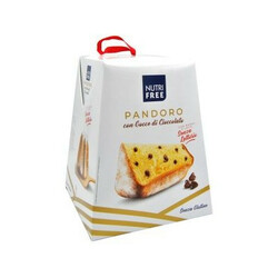 Nutri Free. Кекс Панеттоне шоколадною крихтою без глютену і лактози  600 г   (8008696028508)