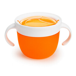 Munchkin. Контейнер для печенья "Click Lock", 12мес+ оранжевый (2900990730827)